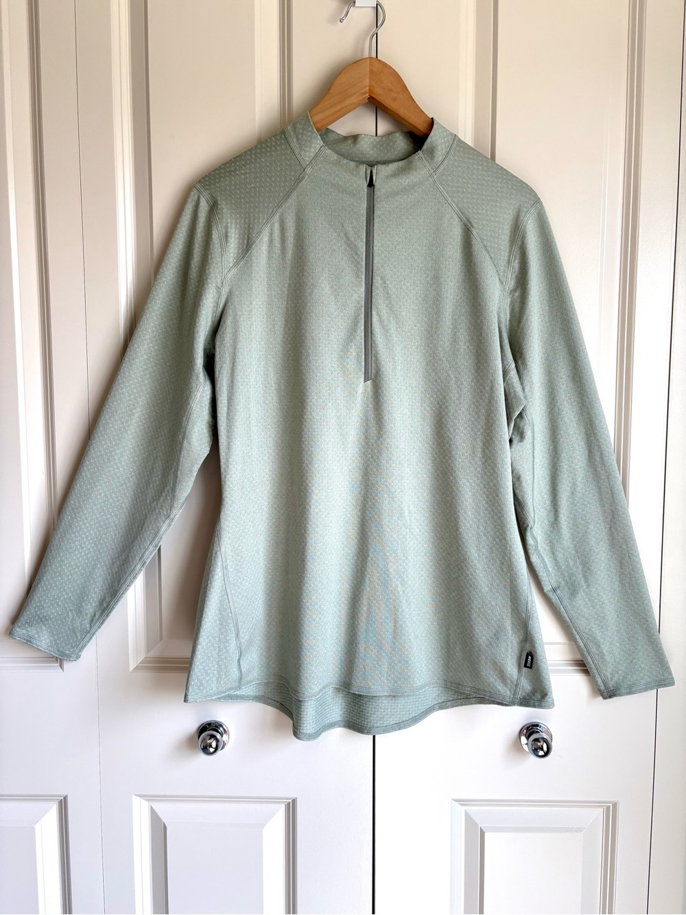 REI Co-op Pullover Shirt Womens Small Green 1/4 Zip Lightweight Hiking Top XL